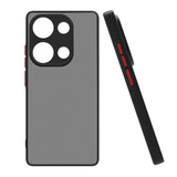 Xiaomi Redmi Note 13 Pro 5G Kılıf Zore Hux Kapak Siyah