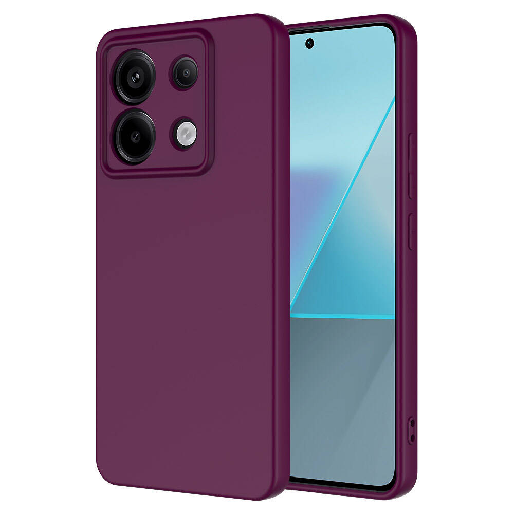 Xiaomi Redmi Note 13 Pro 5G Kılıf Zore Mara Lansman Kapak Lila