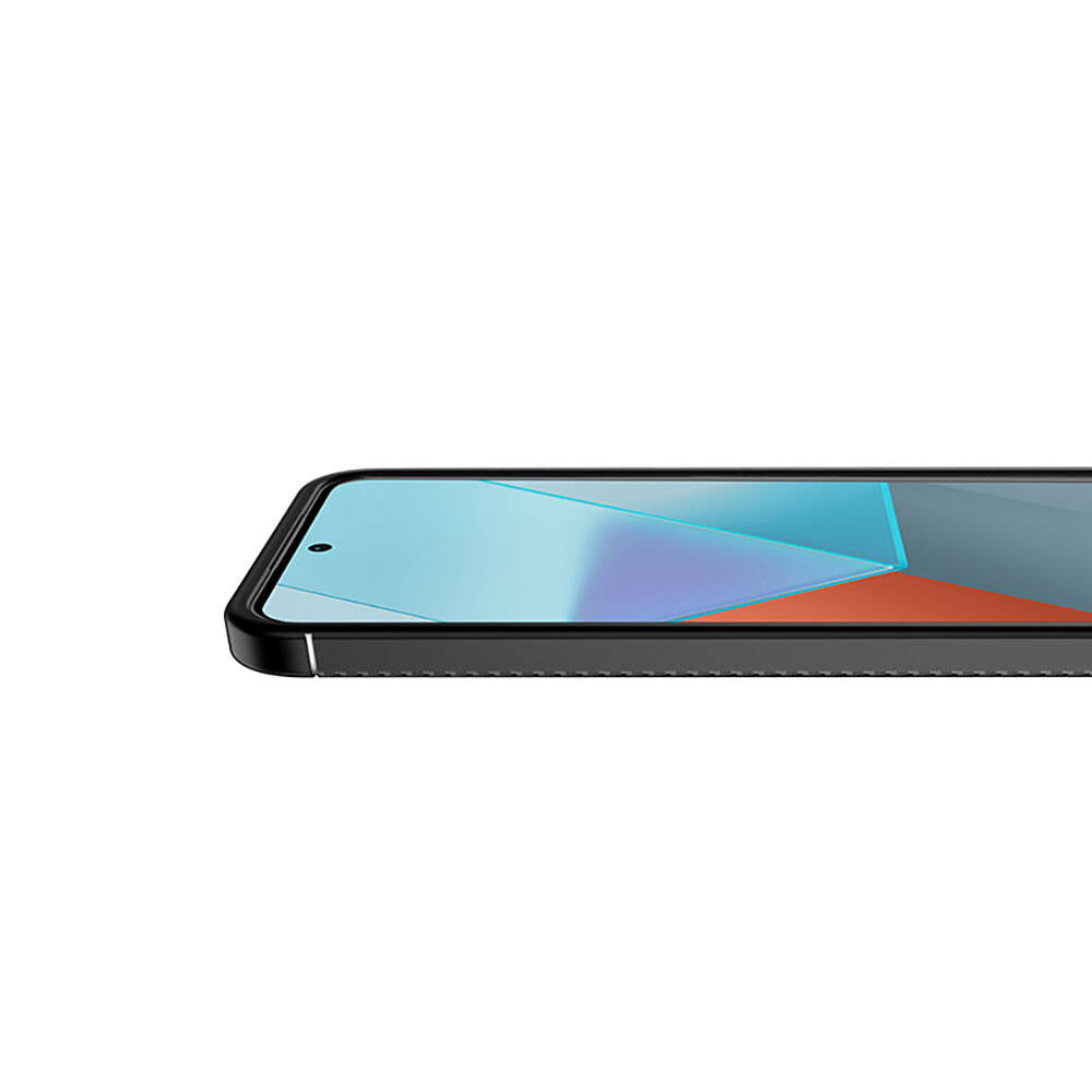 Xiaomi Redmi Note 13 Pro 5G Kılıf Zore Negro Silikon Kapak Siyah