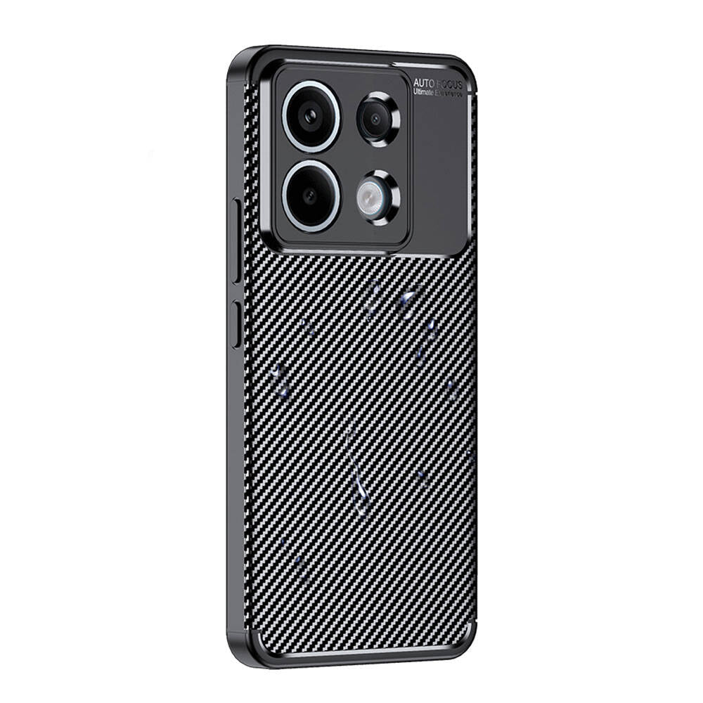 Xiaomi Redmi Note 13 Pro 5G Kılıf Zore Negro Silikon Kapak Siyah