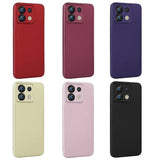 Xiaomi Redmi Note 13 Pro 5G Kılıf Zore Premier Silikon Kapak Mürdüm