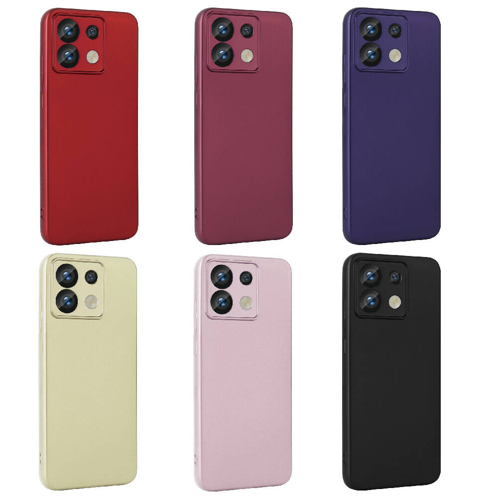 Xiaomi Redmi Note 13 Pro 5G Kılıf Zore Premier Silikon Kapak Kırmızı