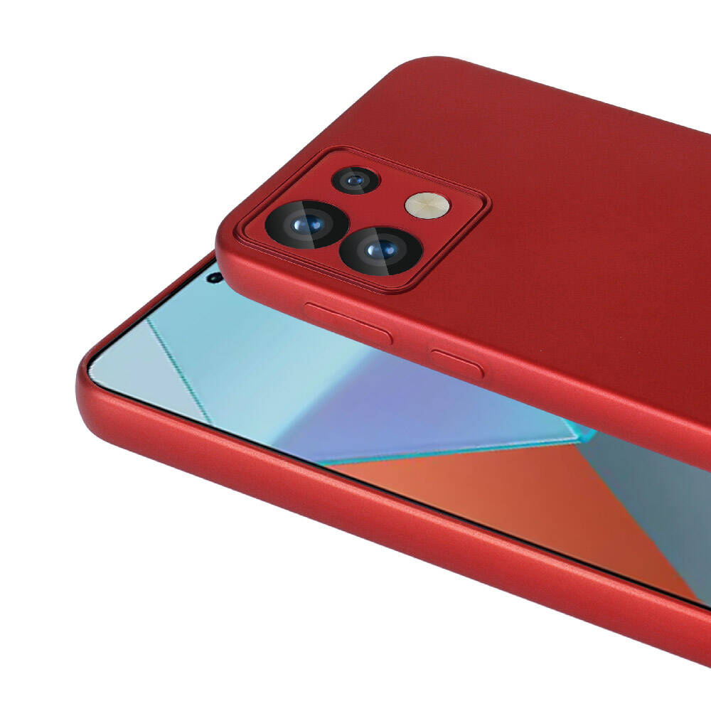 Xiaomi Redmi Note 13 Pro 5G Kılıf Zore Premier Silikon Kapak Saks Mavi