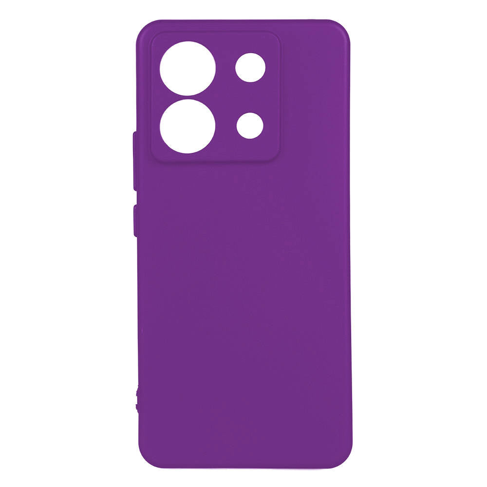 Xiaomi Redmi Note 13 Pro 5G Kılıf Zore Biye Silikon Mor