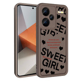 Xiaomi Redmi Note 13 Pro Plus 5G Kılıf Kamera Korumalı Baskılı Arka Yüzey Zore Klas Kapak Siyah