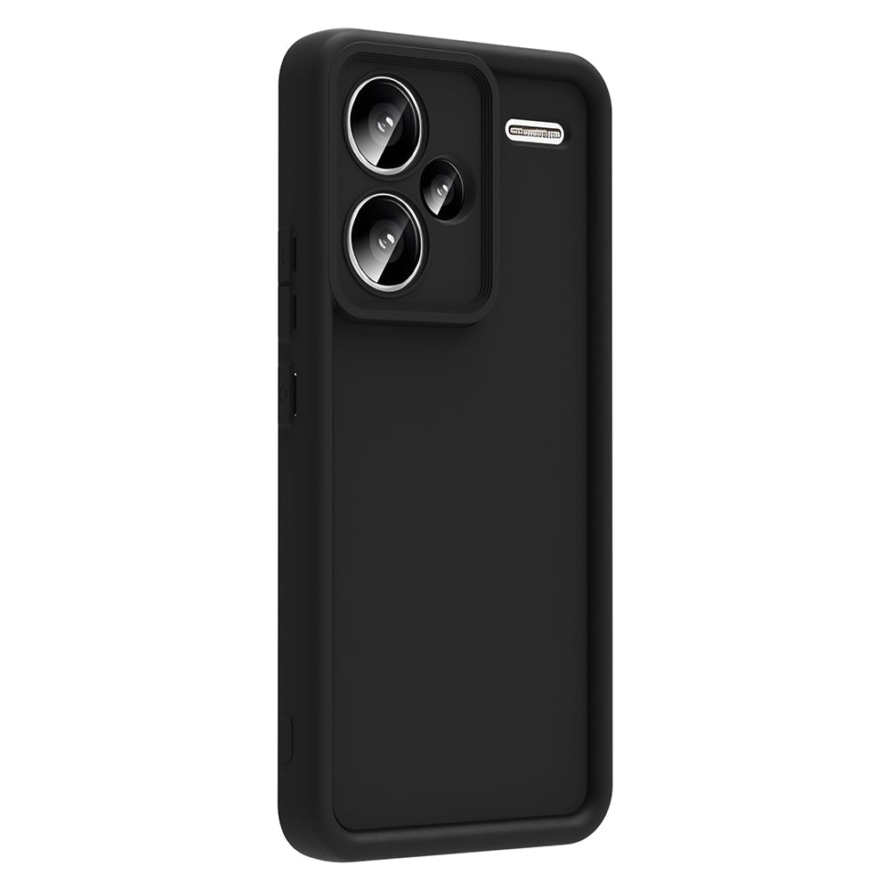 Xiaomi Redmi Note 13 Pro Plus Kılıf Kamera Korumalı Zore Ananas Kapak Siyah