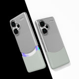 Xiaomi Redmi Note 13 Pro Plus 5G Kılıf Mıknatıslı Zore Duble Kapak Gri