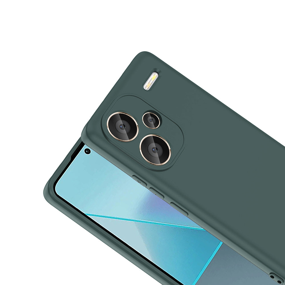 Xiaomi Redmi Note 13 Pro Plus 5G Kılıf Zore Mara Lansman Kapak Koyu Yeşil