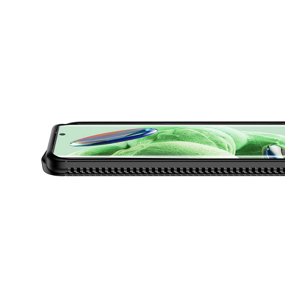 Xiaomi Redmi Note 13 Pro Plus 5G Kılıf Zore Negro Silikon Kapak Siyah