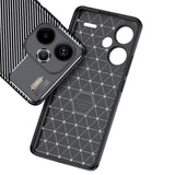 Xiaomi Redmi Note 13 Pro Plus 5G Kılıf Zore Negro Silikon Kapak Siyah