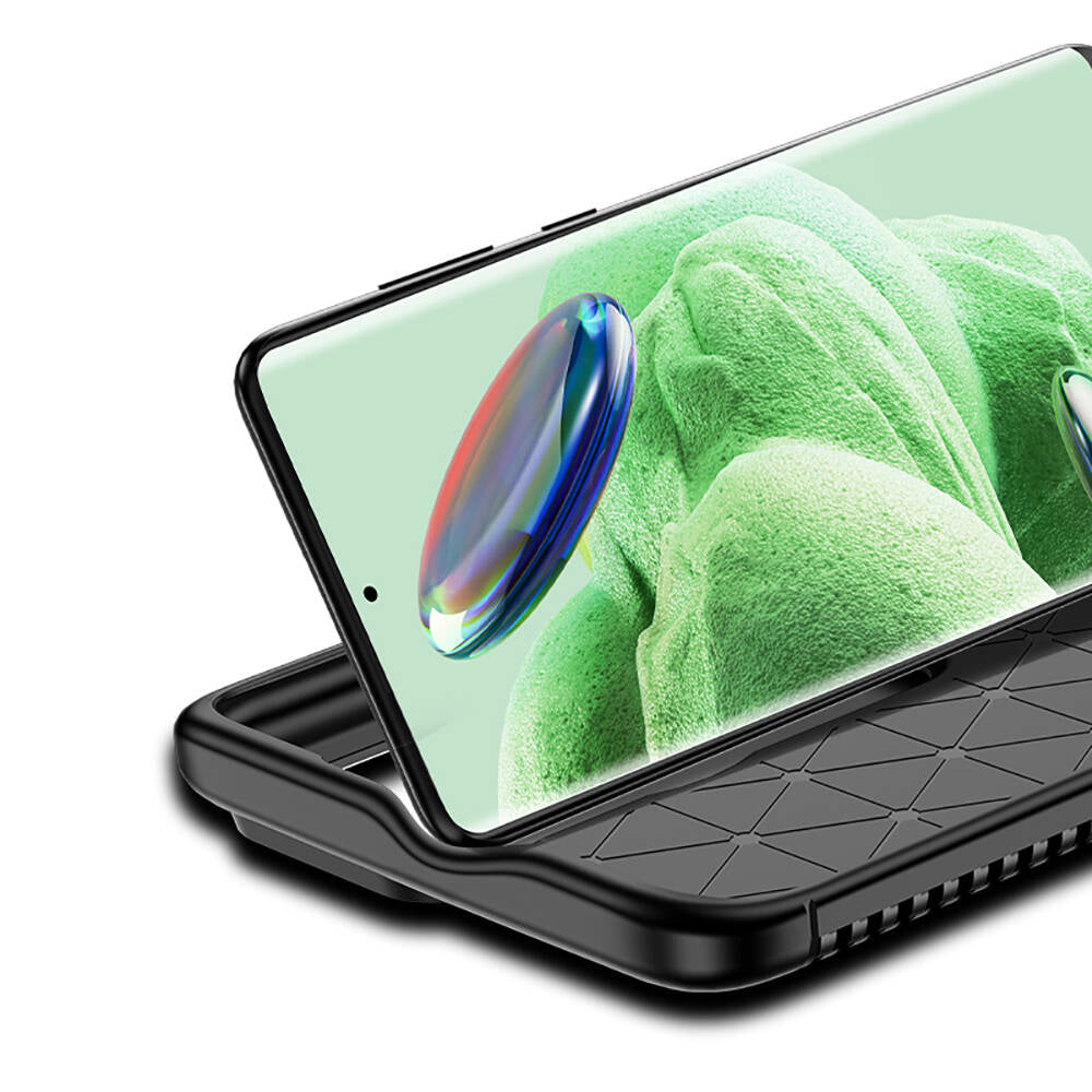 Xiaomi Redmi Note 13 Pro Plus 5G Kılıf Zore Negro Silikon Kapak Siyah