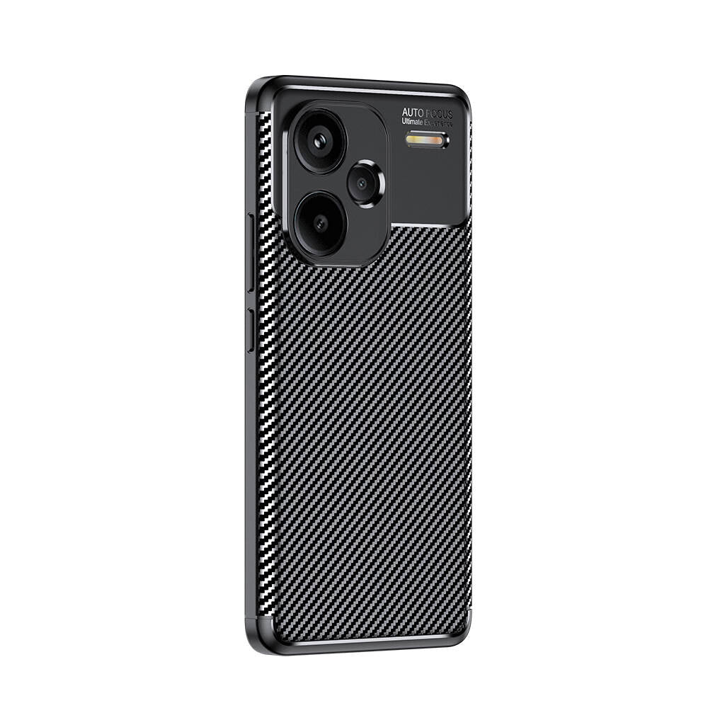 Xiaomi Redmi Note 13 Pro Plus 5G Kılıf Zore Negro Silikon Kapak Siyah