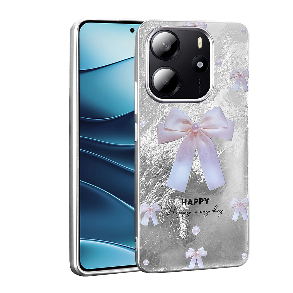 Xiaomi Redmi Note 14 4G Kılıf Desenli Zore Mep Kapak Küçük Fiyonk
