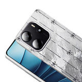 Xiaomi Redmi Note 14 4G Kılıf Desenli Zore Mep Kapak Geometrik