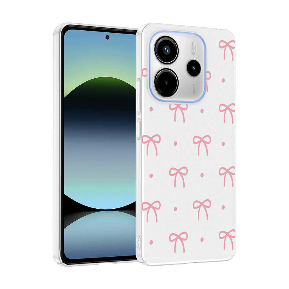 Xiaomi Redmi Note 14 4G Kılıf Kamera Korumalı Desenli Zore Klip Kapak Fiyonk