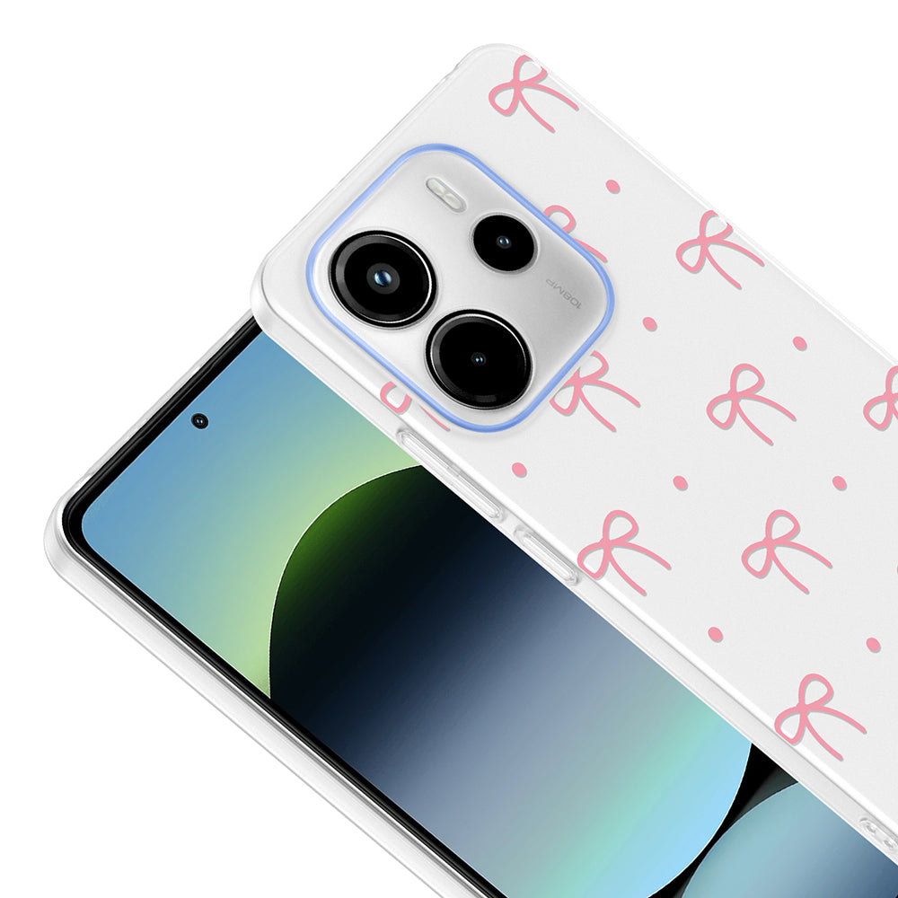 Xiaomi Redmi Note 14 4G Kılıf Kamera Korumalı Desenli Zore Klip Kapak Fiyonk
