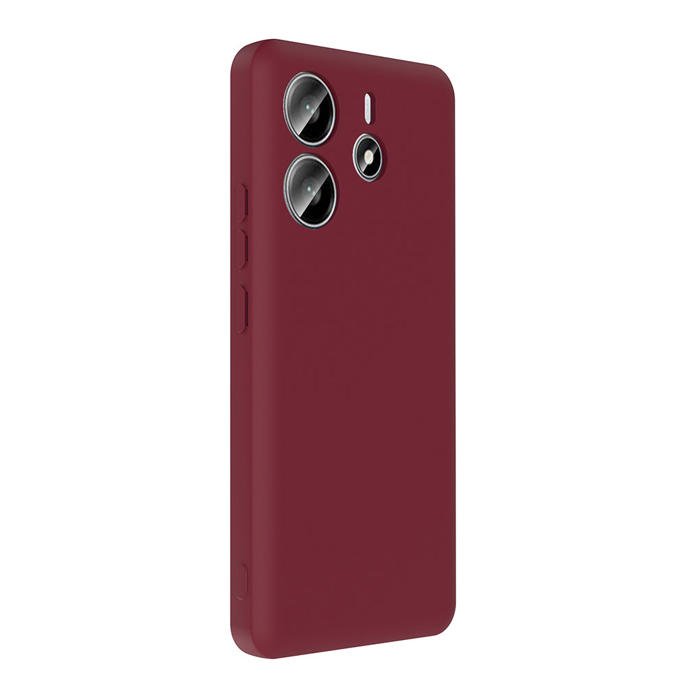 Xiaomi Redmi Note 14 4G Kılıf Kamera Korumalı Kartlık Hazneli Zore Vitra Kapak Gri