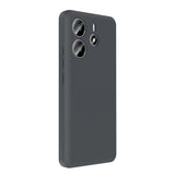 Xiaomi Redmi Note 14 4G Kılıf Kamera Korumalı Kartlık Hazneli Zore Vitra Kapak Gri