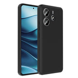 Xiaomi Redmi Note 14 4G Kılıf Kamera Korumalı Kartlık Hazneli Zore Vitra Kapak Siyah
