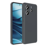 Xiaomi Redmi Note 14 4G Kılıf Kamera Korumalı Kartlık Hazneli Zore Vitra Kapak Gri