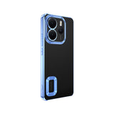 Xiaomi Redmi Note 14 4G Kılıf Kamera Korumalı Logo Gösteren Zore Omega Kapak Derin Mor