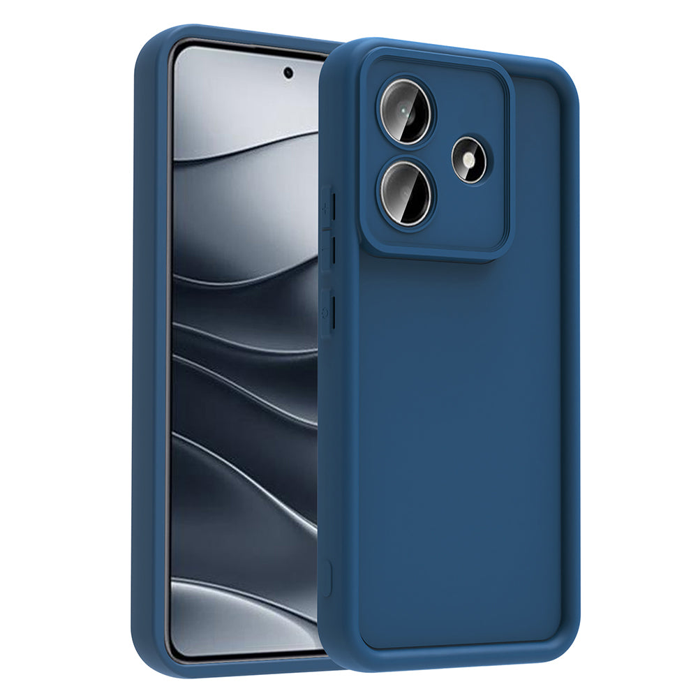 Xiaomi Redmi Note 14 4G Kılıf Kamera Korumalı Zore Ananas Kapak Koyu Yeşil