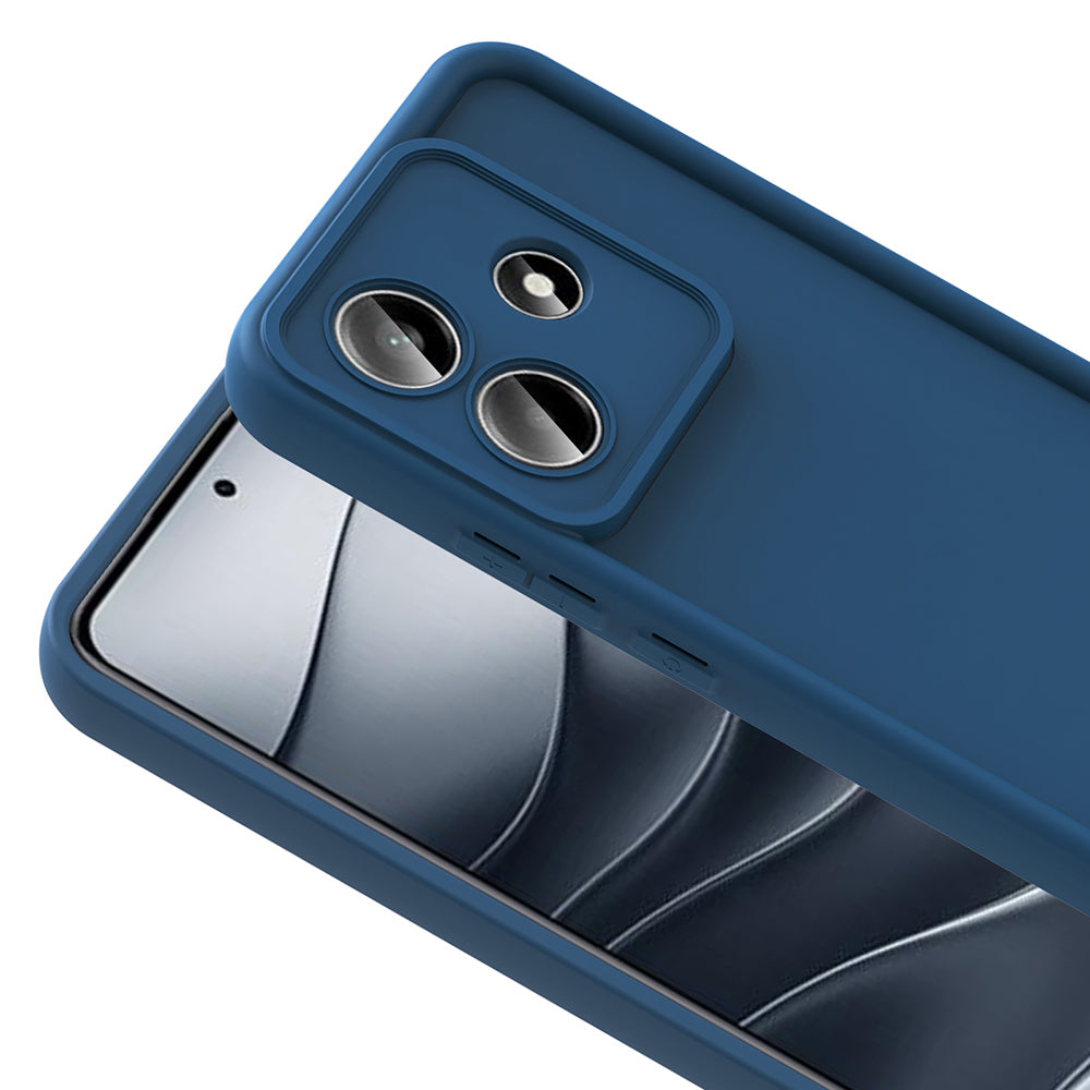 Xiaomi Redmi Note 14 4G Kılıf Kamera Korumalı Zore Ananas Kapak Koyu Yeşil