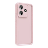Xiaomi Redmi Note 14 4G Kılıf Kamera Korumalı Zore Ananas Kapak Mürdüm