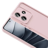 Xiaomi Redmi Note 14 4G Kılıf Kamera Korumalı Zore Ananas Kapak Mürdüm