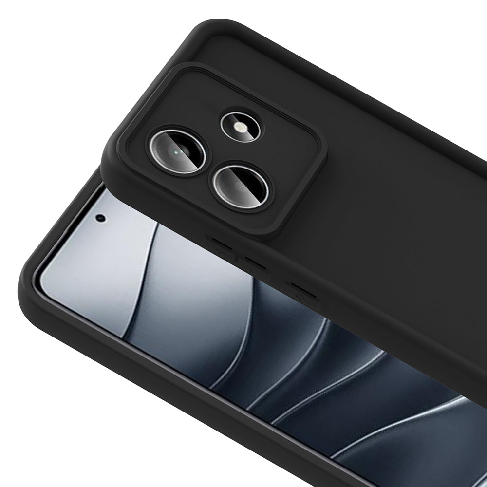 Xiaomi Redmi Note 14 4G Kılıf Kamera Korumalı Zore Ananas Kapak Mürdüm