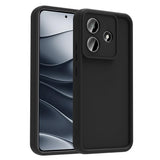 Xiaomi Redmi Note 14 4G Kılıf Kamera Korumalı Zore Ananas Kapak Siyah