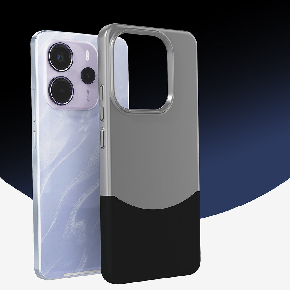 Xiaomi Redmi Note 14 4G Kılıf Mıknatıslı Zore Duble Kapak Lacivert