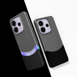 Xiaomi Redmi Note 14 4G Kılıf Mıknatıslı Zore Duble Kapak Siyah