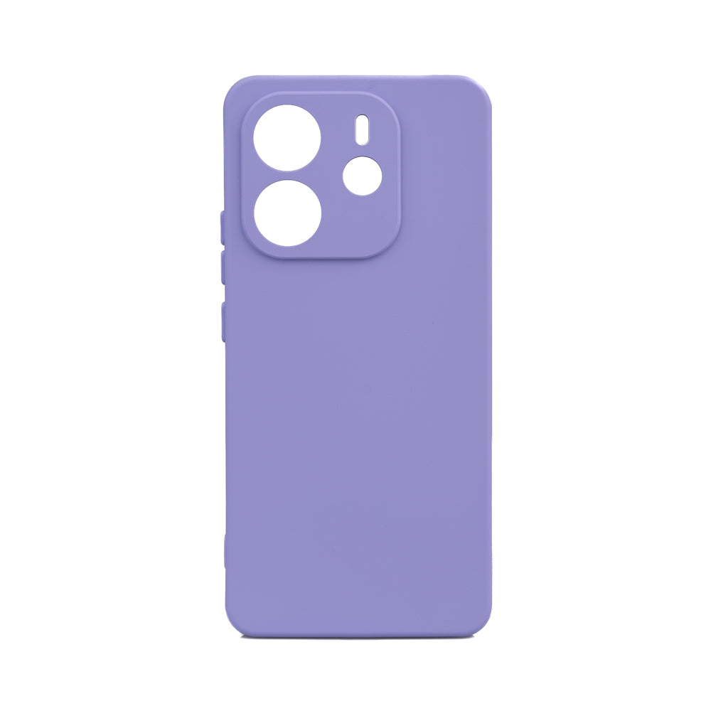 Xiaomi Redmi Note 14 4G Kılıf Zore Biye Silikon Lila