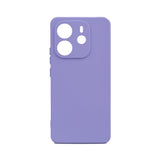 Xiaomi Redmi Note 14 4G Kılıf Zore Biye Silikon Lila