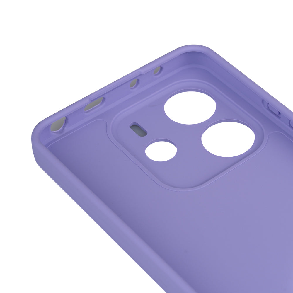 Xiaomi Redmi Note 14 4G Kılıf Zore Biye Silikon Lacivert