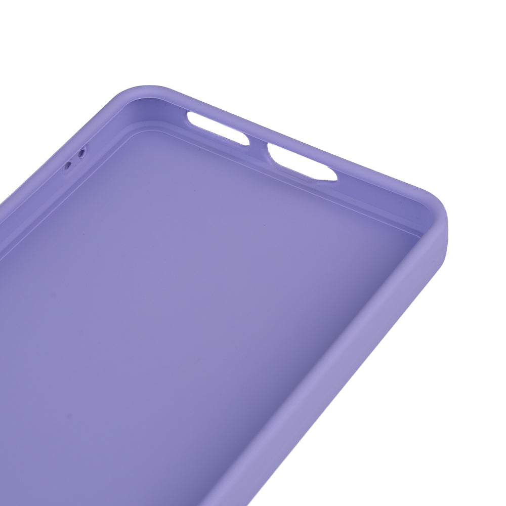 Xiaomi Redmi Note 14 4G Kılıf Zore Biye Silikon Lila