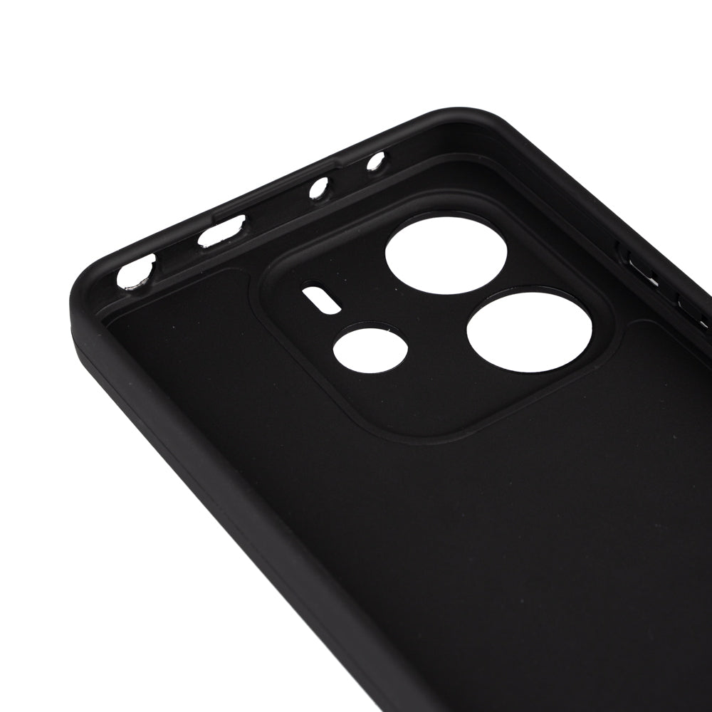 Xiaomi Redmi Note 14 4G Kılıf Zore Biye Silikon Lacivert