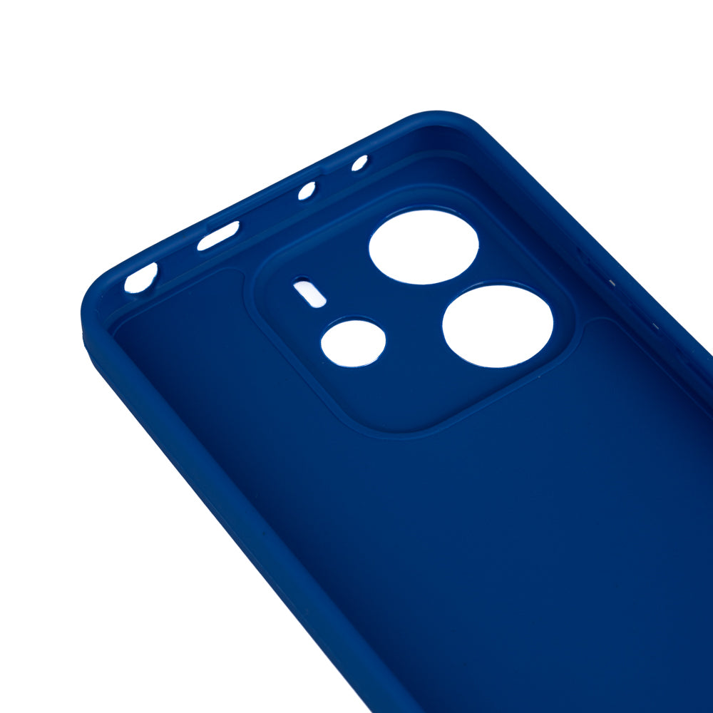 Xiaomi Redmi Note 14 4G Kılıf Zore Biye Silikon Lila