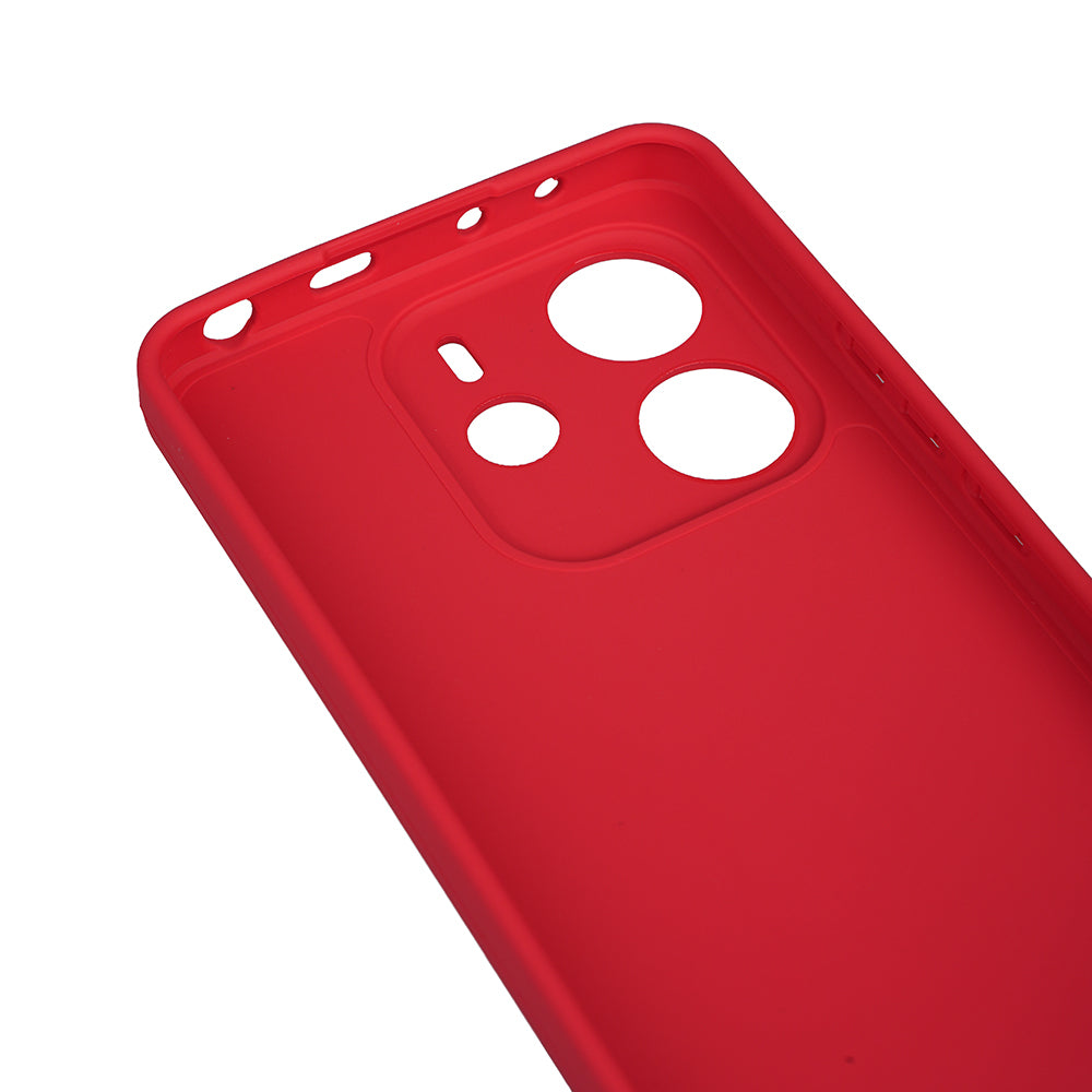 Xiaomi Redmi Note 14 4G Kılıf Zore Biye Silikon Siyah