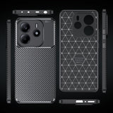 Xiaomi Redmi Note 14 4G Kılıf Zore Negro Silikon Kapak Siyah
