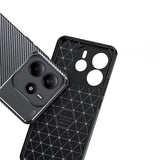 Xiaomi Redmi Note 14 4G Kılıf Zore Negro Silikon Kapak Siyah
