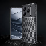 Xiaomi Redmi Note 14 4G Kılıf Zore Negro Silikon Kapak Siyah