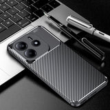 Xiaomi Redmi Note 14 4G Kılıf Zore Negro Silikon Kapak Siyah