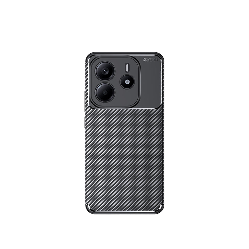 Xiaomi Redmi Note 14 4G Kılıf Zore Negro Silikon Kapak Siyah