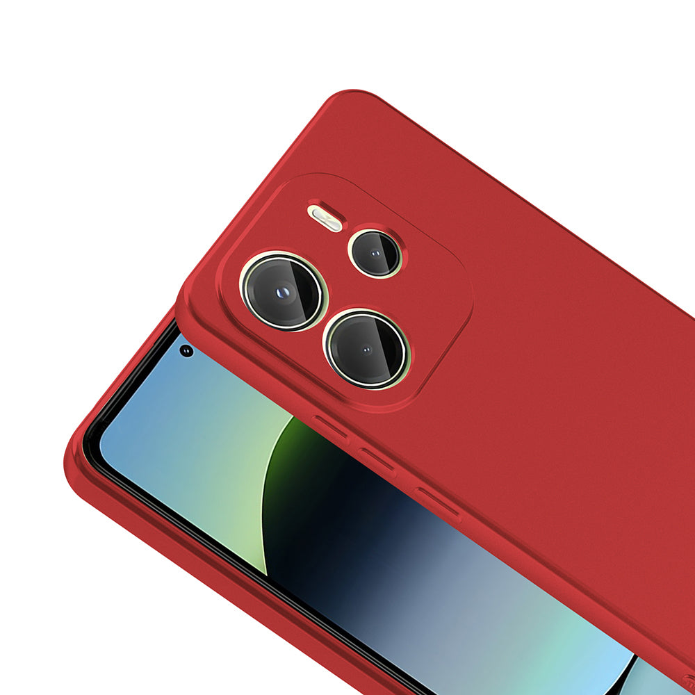 Xiaomi Redmi Note 14 4G Kılıf Zore Premier Silikon Kapak Mürdüm