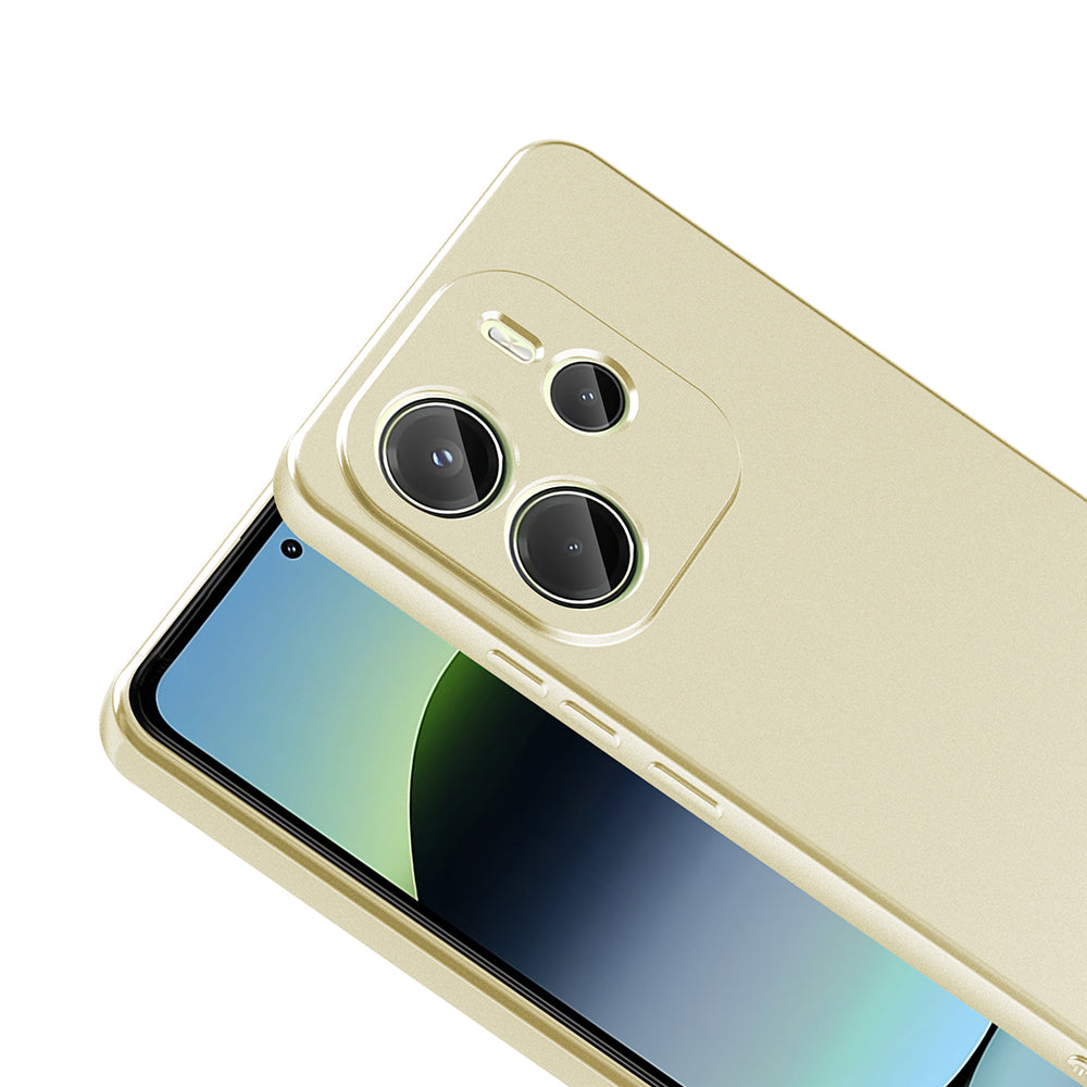 Xiaomi Redmi Note 14 4G Kılıf Zore Premier Silikon Kapak Gold