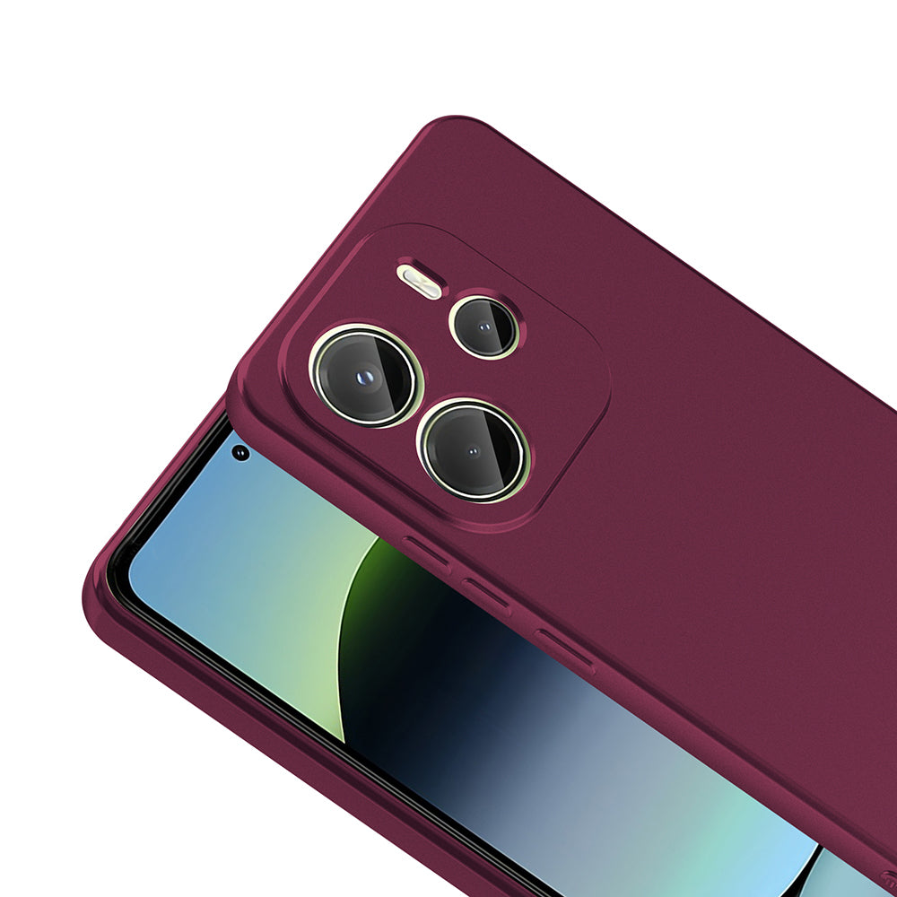 Xiaomi Redmi Note 14 4G Kılıf Zore Premier Silikon Kapak Rose Gold