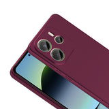 Xiaomi Redmi Note 14 4G Kılıf Zore Premier Silikon Kapak Rose Gold