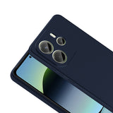 Xiaomi Redmi Note 14 4G Kılıf Zore Premier Silikon Kapak Kırmızı